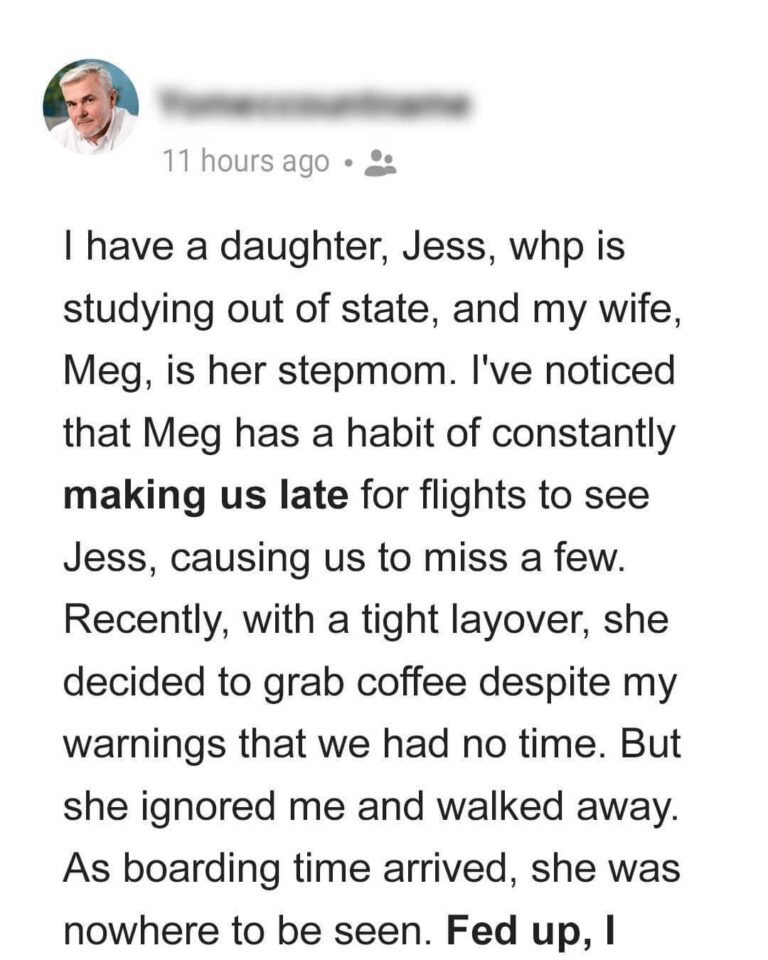 My Wife Keeps Missing Flights to Visit My Daughter, So I Decided to Board the Plane Alone to…