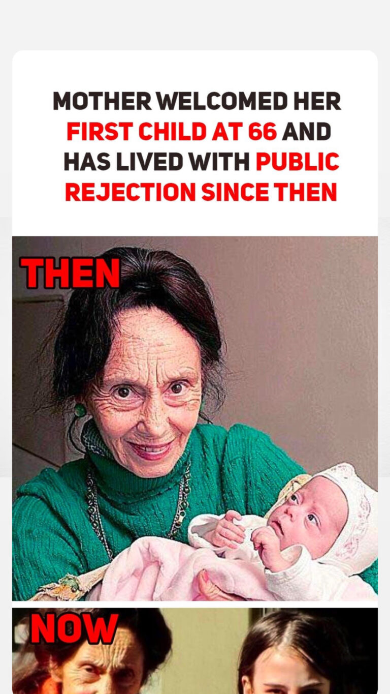 Mother Welcomed Her First Child at 66 and Has Lived with Public Rejection since Then