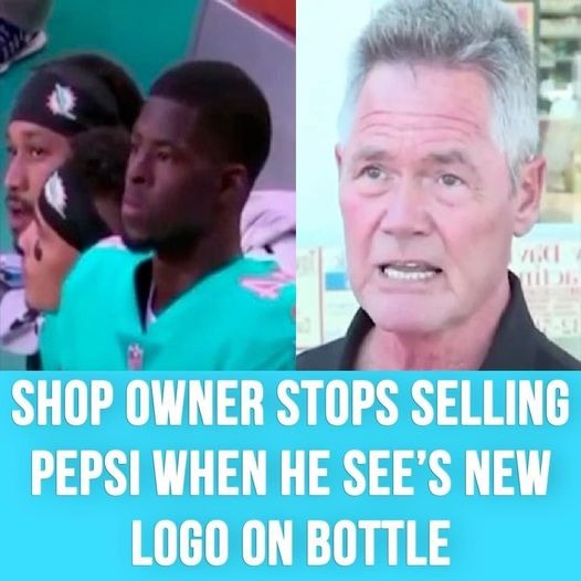 He removed all of the Pepsi from the store shelves