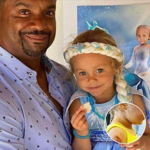 ‘Fresh Prince’ star Alfonso Ribeiro shares devastating photo of his daughter 1 day before her 4th birthday