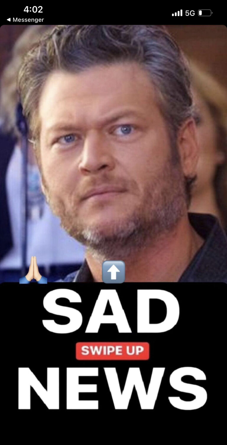 Thoughts & Prayers For Blake Shelton