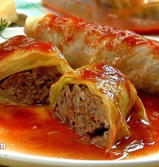 Old-Fashioned Stuffed Cabbage Rolls