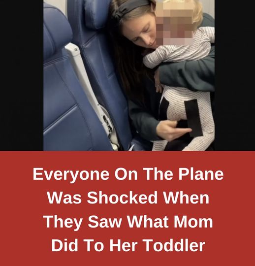 An Unusual Approach to Flight Safety: Mother Fastens Toddler to Aeroplane Seat