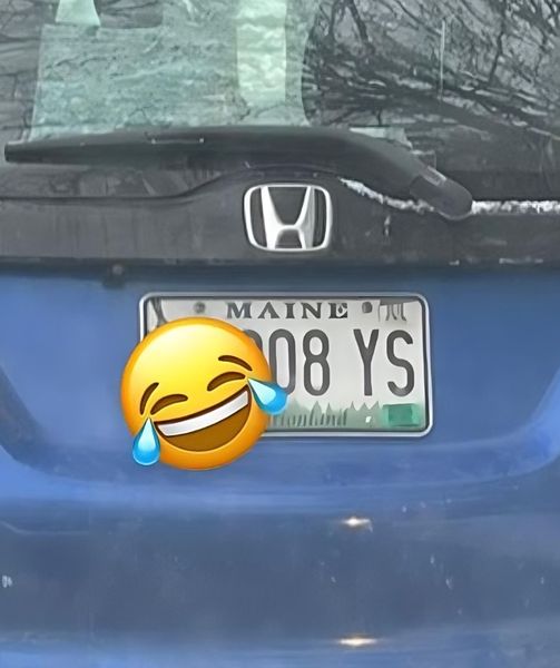 Is This Maine License Plate Unintentionally Naughty?