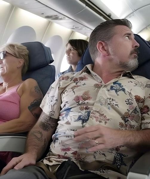 Boy Didn’t Stop Kicking My Seat during a Long Flight – My Dad Taught His Parents a Nice Lesson