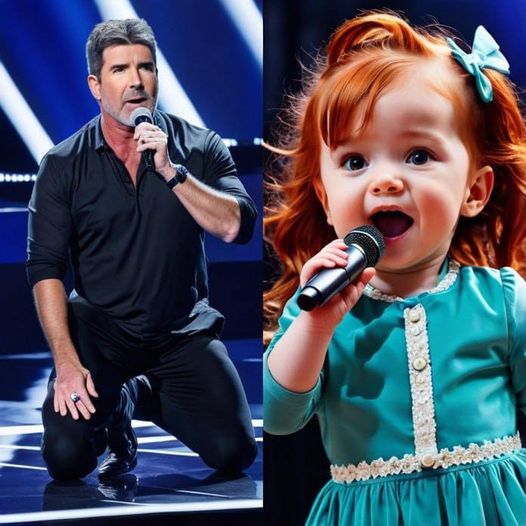 The whole crowd gasped: The girl sang so hard that Simon Cowell fell to his knees in front of her!