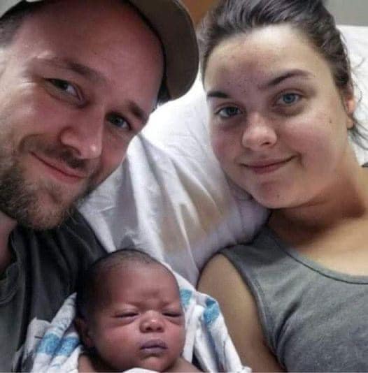 Mom And Dad Going Viral After Birth Of Black Baby Because Both Are White