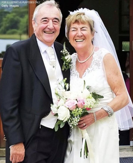 I Came to My Wedding and Saw My Mom in a Wedding Dress with a Bouquet