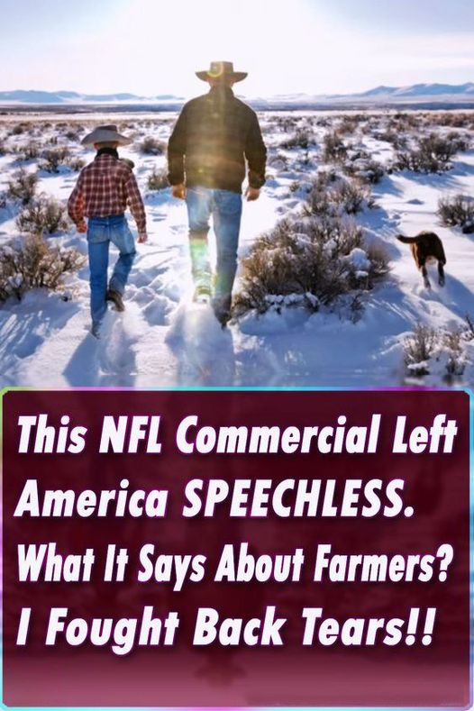 This NFL Commercial Left America SPEECHLESS. What It Says About Farmers? I Fought Back Tears!!