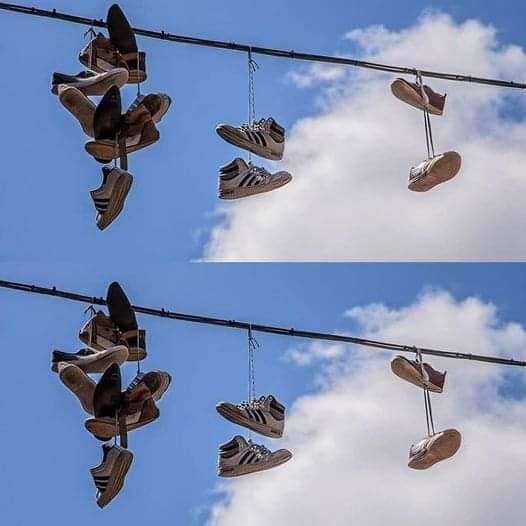 The Meaning Behind Shoes Strung Up On A Power Line