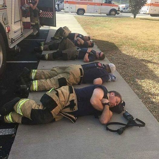 Dedicated Firefighters Risk Their Lives to Save Others