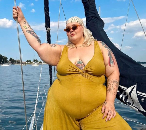 Plus-Sized Model Claps Back at Trolls: “Look Away”