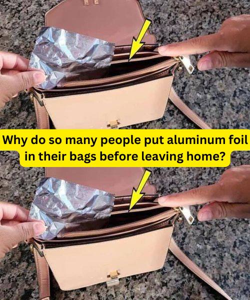 Why Keeping a Little Ball of Aluminium Foil in Your Bag Could Be a Good Idea