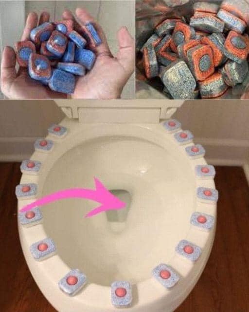 How to Clean Your Toilet with Dishwasher Tablets