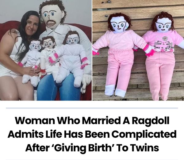 Woman Who Married A Ragdoll Admits Life Has Been Complicated After ‘Giving Birth’ To Twins…