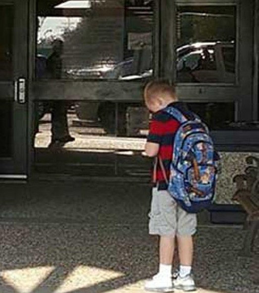 Mom Noticed Her Son Didn’t Go Into School After Drop Off, Then Found Out Why