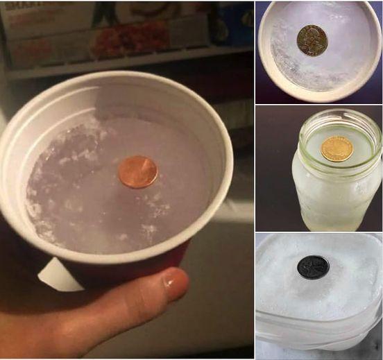 Why you should always put a coin in the freezer