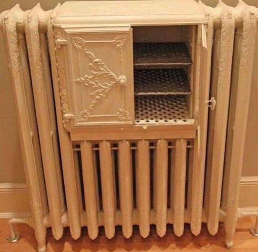 What was inside a Victorian house’s ornate radiator? Have any idea?