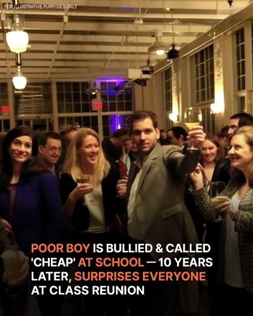 Kids Call Bus Driver’s Son ‘Cheap’, 10 Years Later They Barely Recognize Him at Class Reunion — Story of the Day