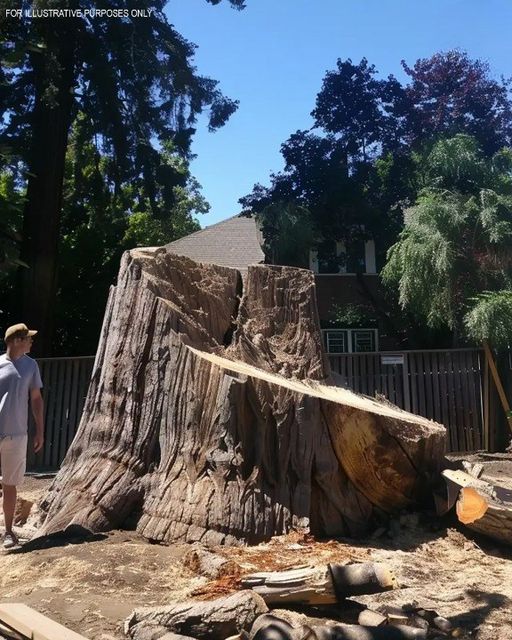 Neighbor Got Jealous of Our 200-Year-Old Tree and Chopped It Down While We Were on Vacation