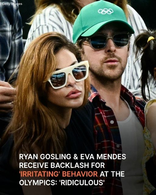 Ryan Gosling and Eva Mendes Slammed Online for Being ‘Irritating’ in the Stands at the 2024 Paris Olympics