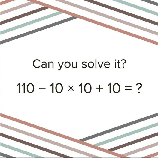 Find the solution without relying on a calculator.