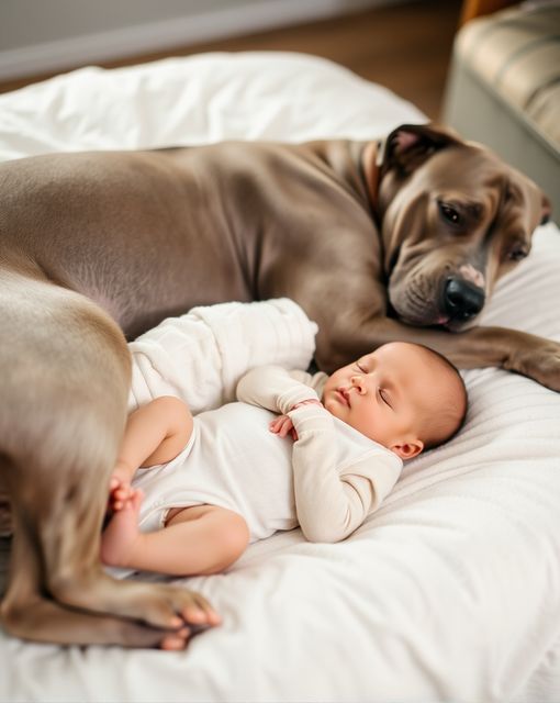 Dog Refuses To Let Baby Sleep Alone – When Parents Find Out Why, They Call The Police!