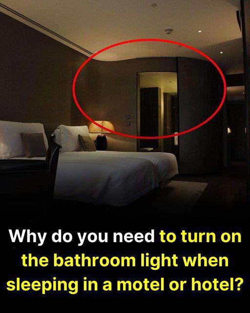 Here’s W You Should Keep The Bathroom Light On When Sleeping In A Hotel